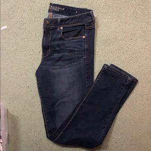 American Eagle Dark wash skinny jeans
